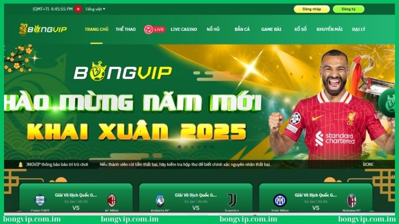 BongVIP Com 2026 | Cá Cược Bóng Đá Trực Tuyến Nhanh VIP 40 Bongvip là thiên đường giải trí dẫn đầu xu hướng