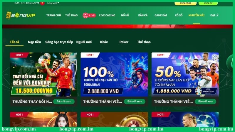 BongVIP Com 2026 | Cá Cược Bóng Đá Trực Tuyến Nhanh VIP 42 Thương hiệu mang đến nhiều ưu đãi cực khủng